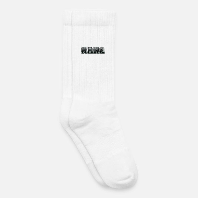MAMA - Kinder Tennissocken - Weiß