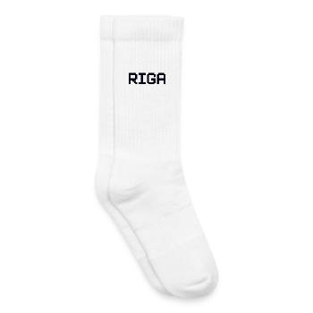 RIGA Latvia Lettland - Kids Tennis Socks - white - Right