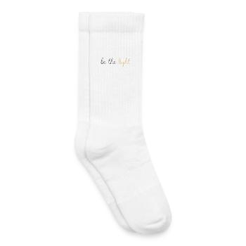 Be The Light! - Kinder Tennissocken - Weiß - Rechts
