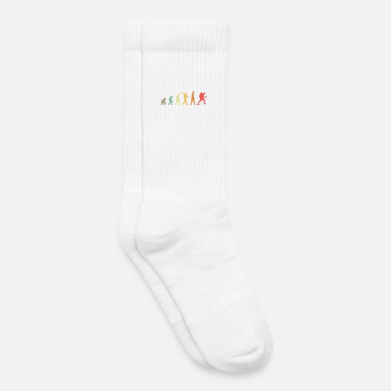 Evolution Hiking Wander - Kids Tennis Socks - white