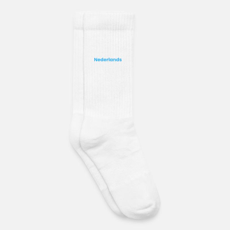 Ich liebe Dutch - Kinder Tennissocken - Weiß