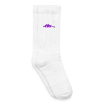 SHS logo purple - Kids Tennis Socks - white - Right