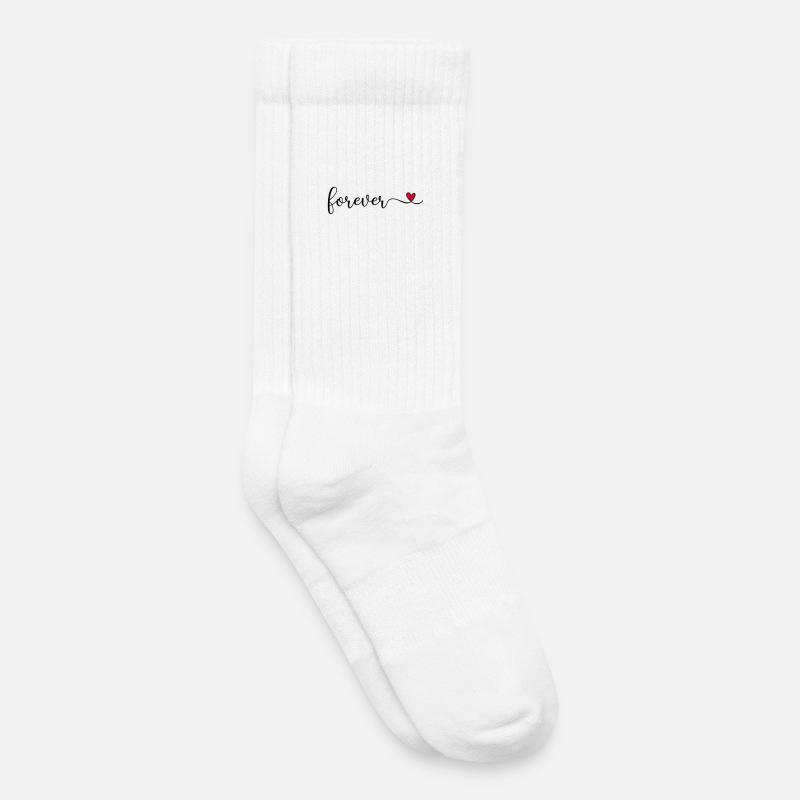 forever - Kinder Tennissocken - Weiß