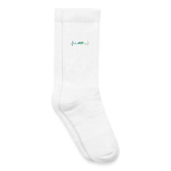 Bateau à moteur heartbeat bateau rapide sportboat - Chaussettes de tennis bio enfant - blanc - Droite