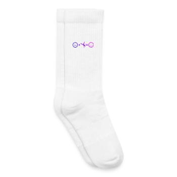 Gift idea for the hip-hop dancer with b-boying - Kids Tennis Socks - white - Right