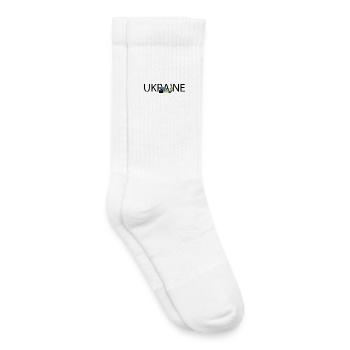 Ukraine Unity Protest College - Kinder Tennissocken - Weiß - Rechts