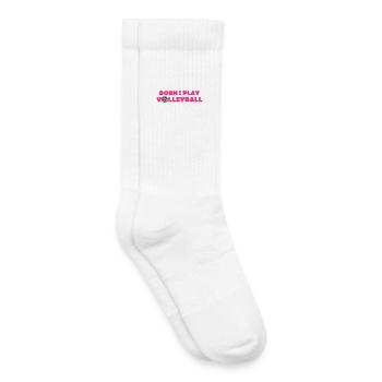 Born to play Volleyball - Kids Tennis Socks - white - Right