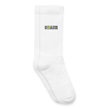 Tennis Coach - Kids Tennis Socks - white - Right