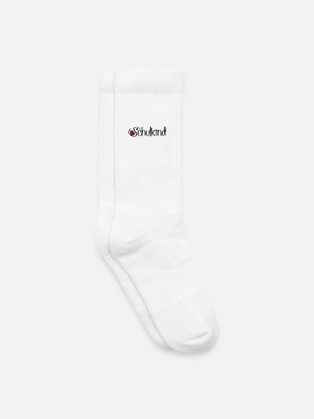 Schulkind - Kinder Tennissocken - Weiß