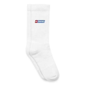 SWAG Block Colors Hashtag - Kinder Tennissocken - Weiß - Rechts
