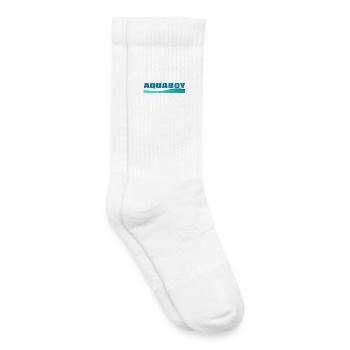 AQUABOY - Kids Tennis Socks - white - Right