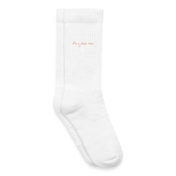 I'm a piano man - Kinder Tennissocken - Weiß - Rechts