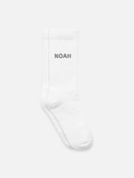 Noé - Chaussettes de tennis bio enfant - blanc