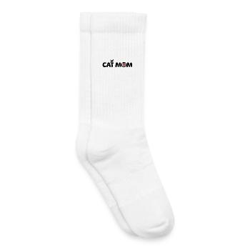 Cats Mom Kitty Cat Cat Pet Cat Love - Kids Tennis Socks - white - Right