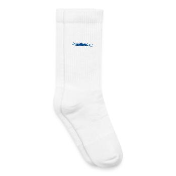 Plongée et apnée - Silueta Arrecife - Chaussettes de tennis bio enfant - blanc - Droite