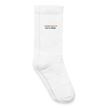 Vielfalt Macht Uns Stärker - Kinder Tennissocken - Weiß - Rechts