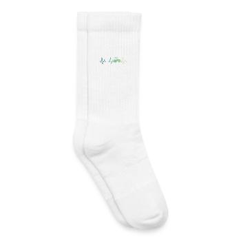 Farmer Herzschlagtraktor - Kinder Tennissocken - Weiß - Rechts