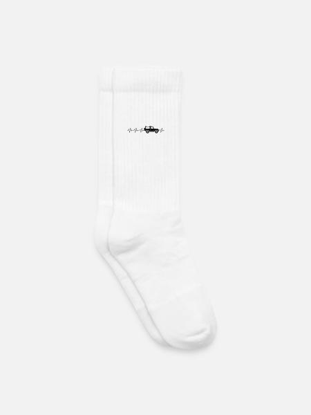 Defender-Heartbeat - Kinder Tennissocken - Weiß