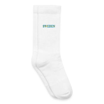 Sweden - Kids Tennis Socks - white - Right
