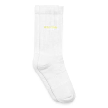 Lucky Daltons Comic Cartoon Gangster Funny West - Kids Tennis Socks - white - Right