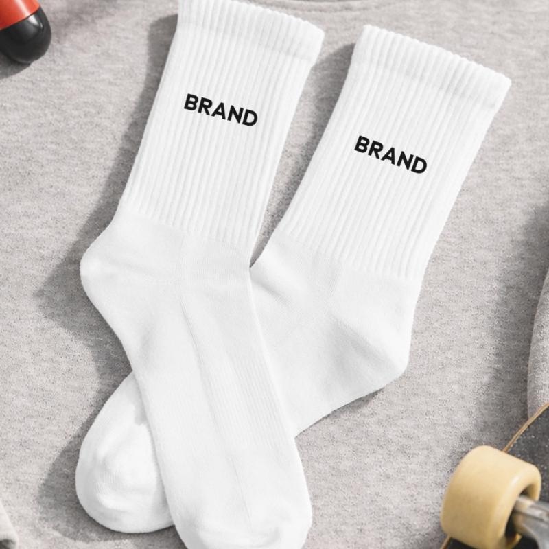 Design de marque, Marques, Type, Typographie, Déclaration Chaussettes de tennis bio enfant