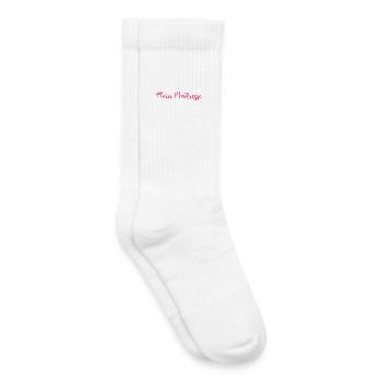GELIEBTE. VIELEN DANK. DANKE HERRIN. GELIEBTE - Kinder Tennissocken - Weiß - Rechts