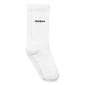 LJUBLJANA Hashtag - Kinder Tennissocken - Weiß - Rechts