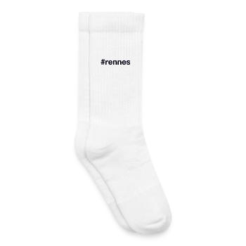 RENNES Hashtag France - Kinder Tennissocken - Weiß - Rechts