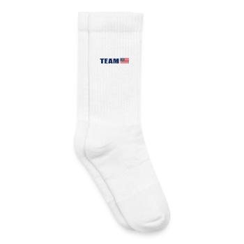 Team USA - Kids Tennis Socks - white - Right