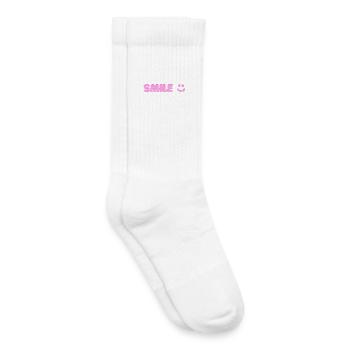 Lächeln-Print - Kinder Tennissocken - Weiß - Rechts