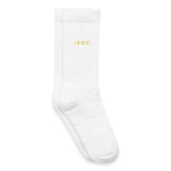 Ab in die Freiheit 2026 - Abitur - Matura - Kinder Tennissocken - Weiß - Rechts