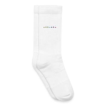 Chemistry experiment in the laboratory - Kids Tennis Socks - white - Right