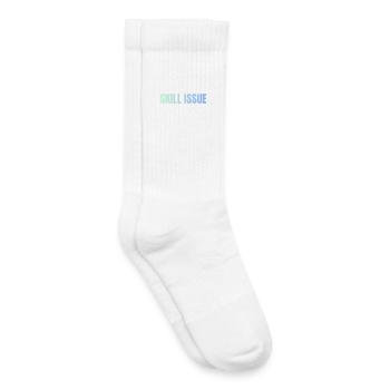 Gradient des problèmes de compétence - Chaussettes de tennis bio enfant - blanc - Droite
