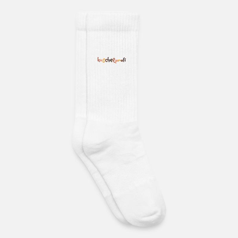 Kuschelprofi Essentials - Starter Edition - Kinder Tennissocken - Weiß
