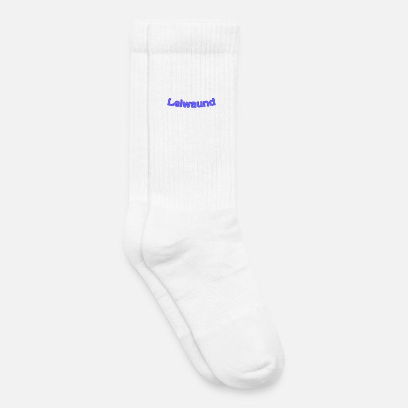 leiwaund - Kinder Tennissocken - Weiß