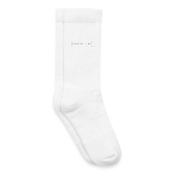 DU_BIST_GUT_GENUG - Kinder Tennissocken - Weiß - Rechts