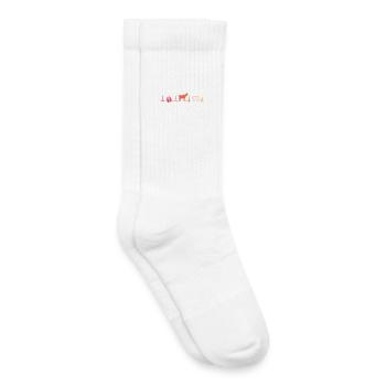 Sunset Ziegenziegenziegenziegenzucht - Kinder Tennissocken - Weiß - Rechts