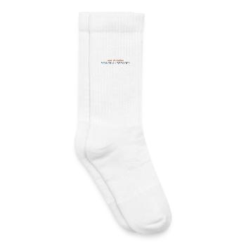 Aus Versehen schick angezogen – Statement - Kinder Tennissocken - Weiß - Rechts