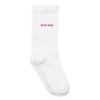 Ça ne fait rien - Chaussettes de tennis bio enfant - blanc - Droite