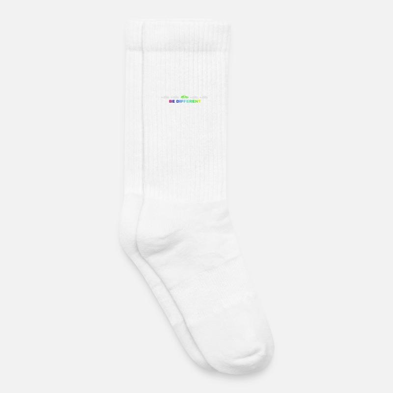 Be different - Kinder Tennissocken - Weiß