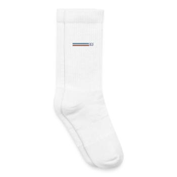 Vintage Coffee 30 Jahre Dreißiger Party 1996 - Kinder Tennissocken - Weiß - Rechts