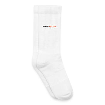 Sauveteur professionnel - Chaussettes de tennis bio enfant - blanc - Droite
