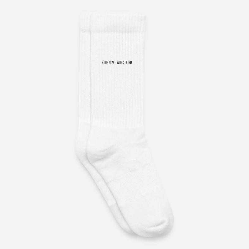 Surf Now - Kinder Tennissocken - Weiß