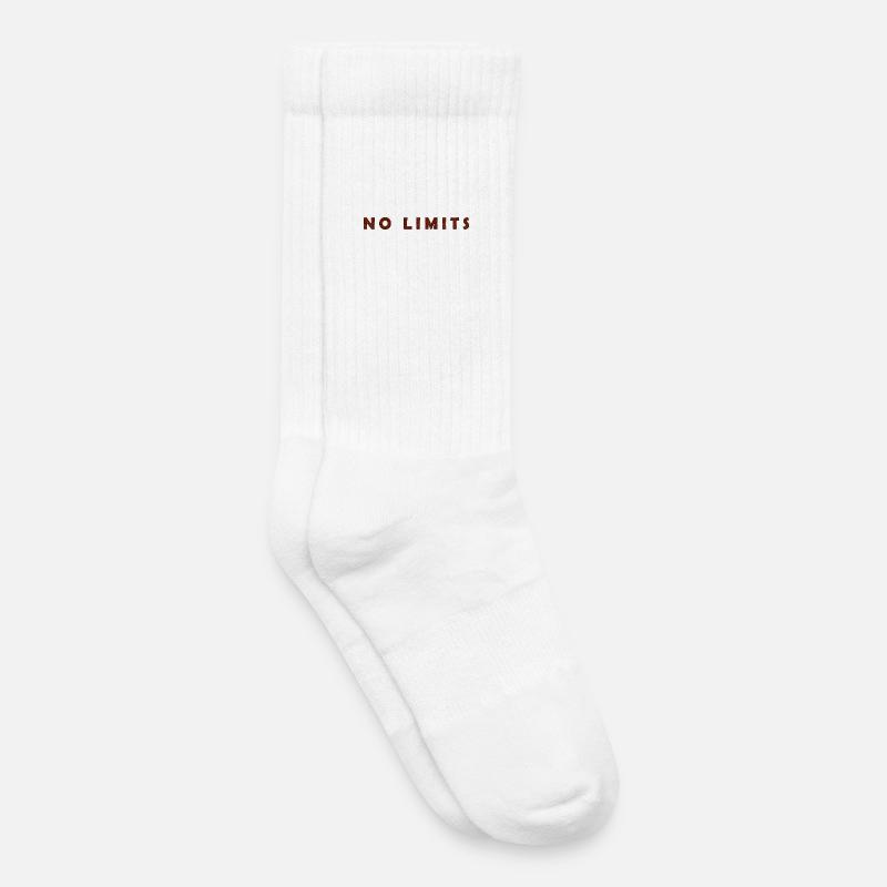 Infinite Views abstraktes Kunstdesign - Kinder Tennissocken - Weiß