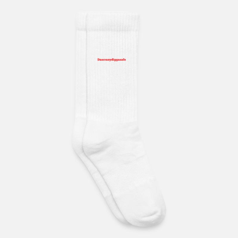 The Crazy - Kids Tennis Socks - white