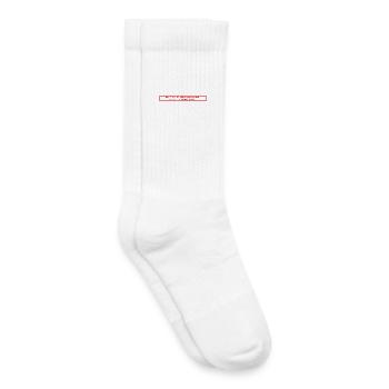 Guru_Meditation_Work_Failure_Press_Beer_Button - Chaussettes de tennis bio enfant - blanc - Droite