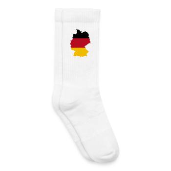 Allemagne - Kinder Tennissocken - Weiß - Rechts
