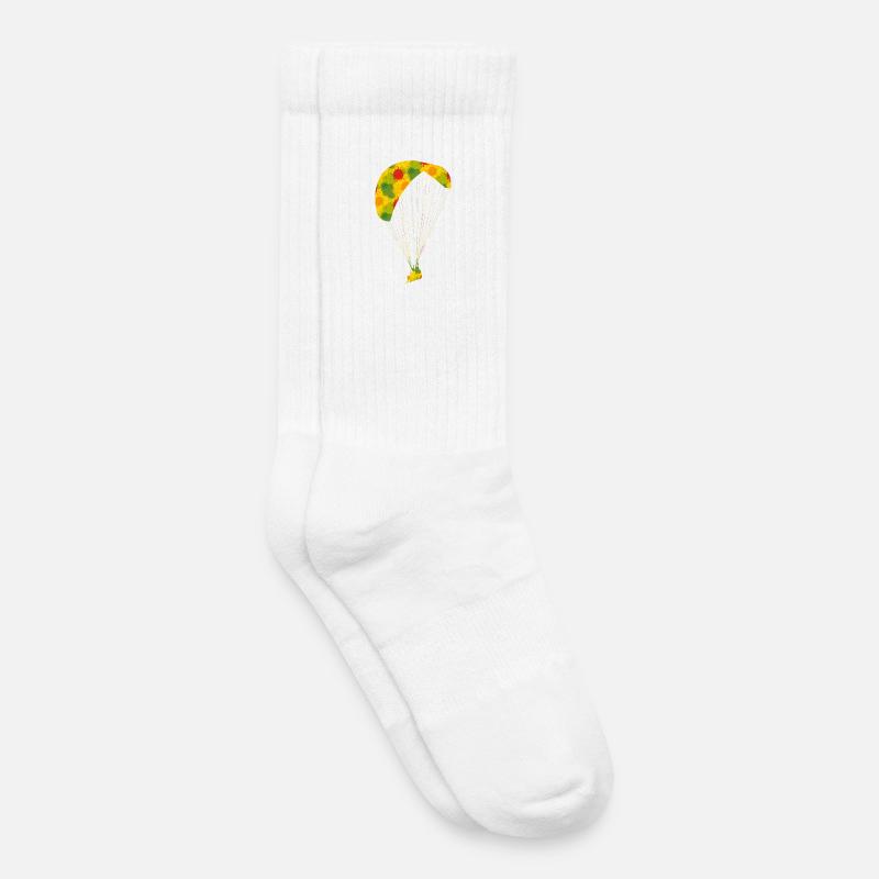 Gleitschirm - Kinder Tennissocken - Weiß
