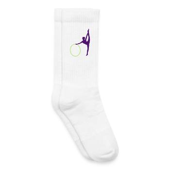 Rhythmic gymnastics - Kids Tennis Socks - white - Right