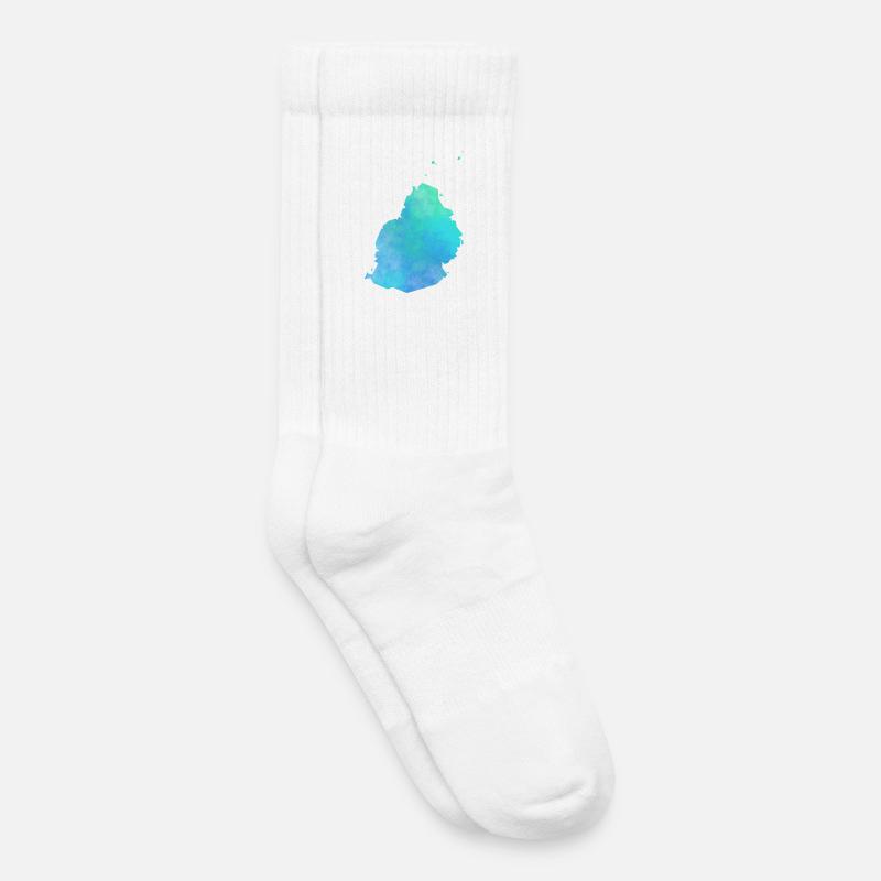Mauritius - Kinder Tennissocken - Weiß